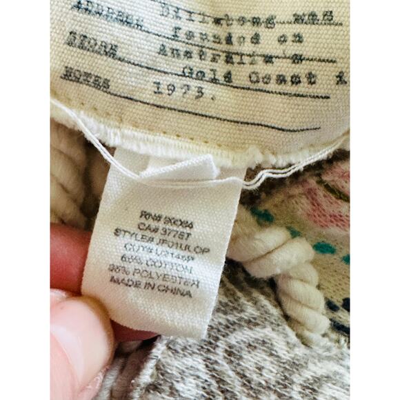 Billabong Beachy Hoodie Pastels Cream Size Medium Surfer Coastal Lace up - Picture 5 of 11